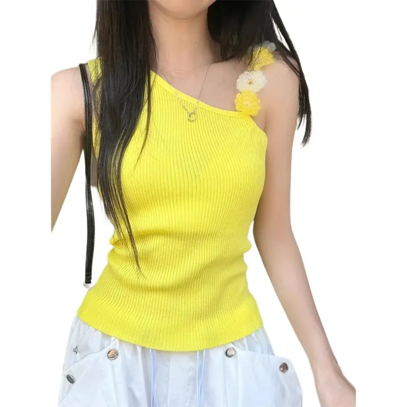 Mu Qingqing Camisoles Women's Yellow-2
