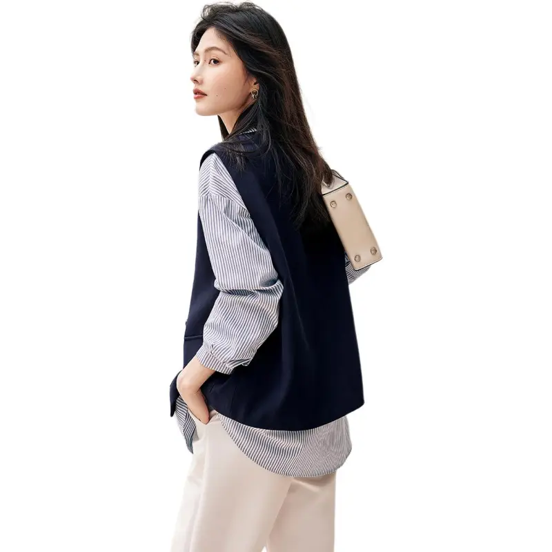 XWI Casual Suit Women's Navy Blue-1