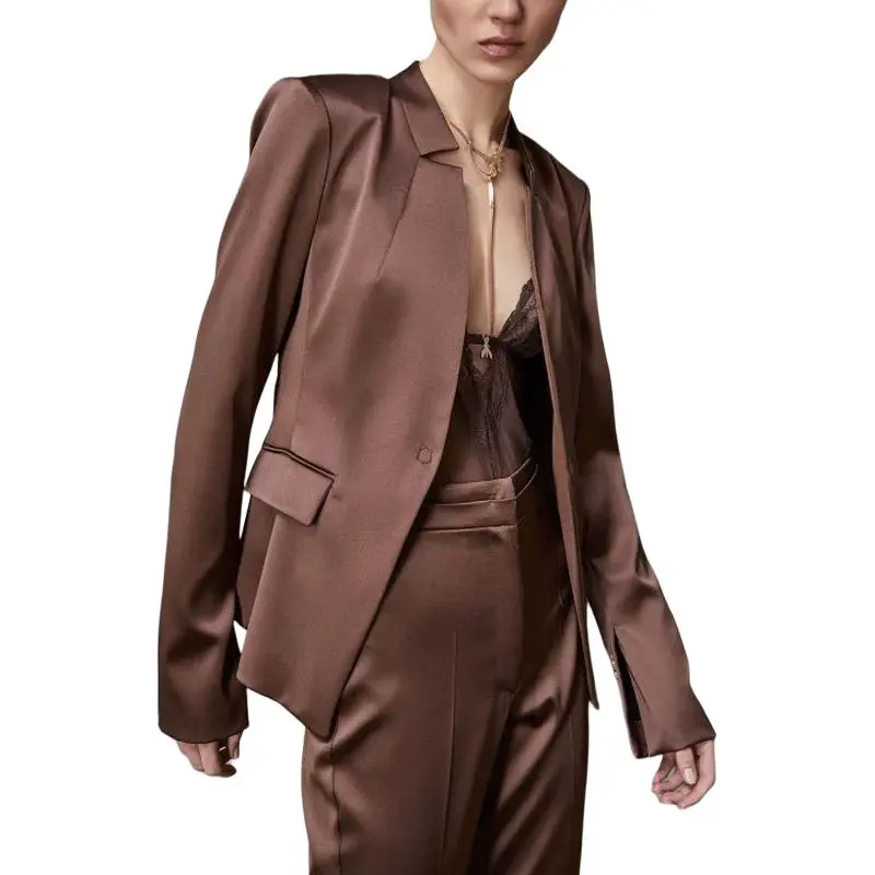 Patrizia Pepe Satin Jacket-3