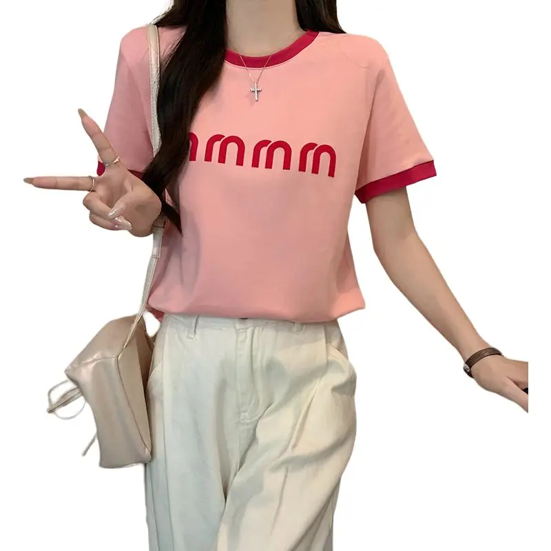 GOSO T Shirts Women's Pink-2
