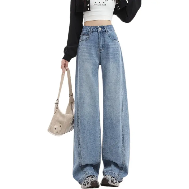 Weixi Jeans Women's Jade Sea Blue-5