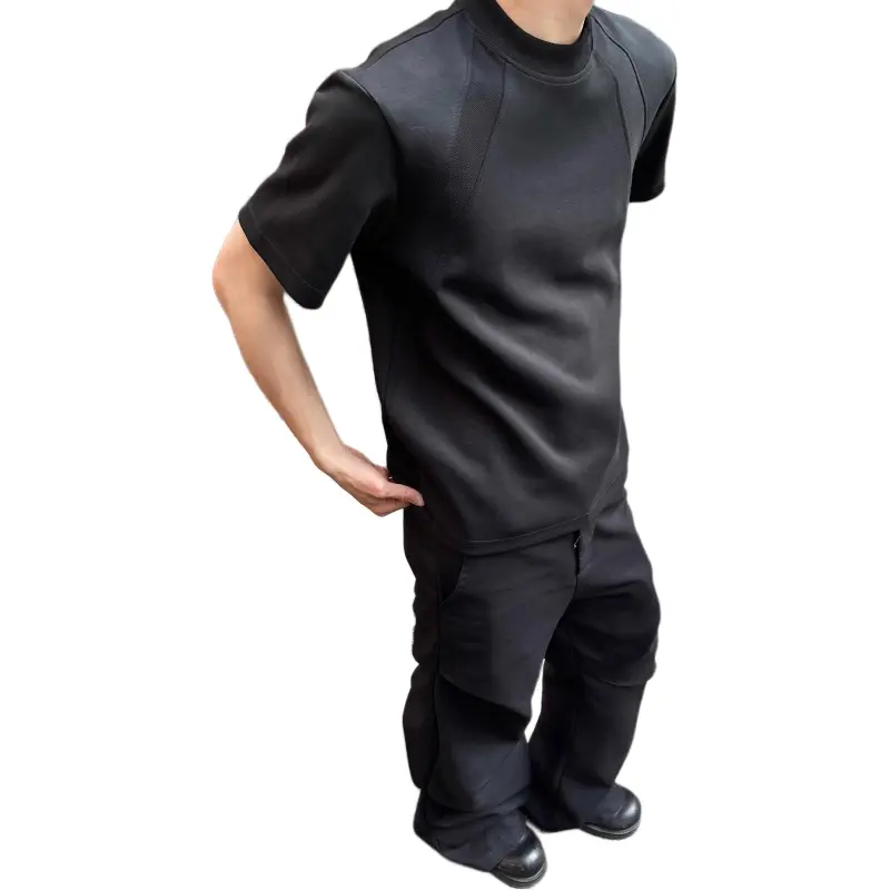 KVIV T Shirts Men Black -2