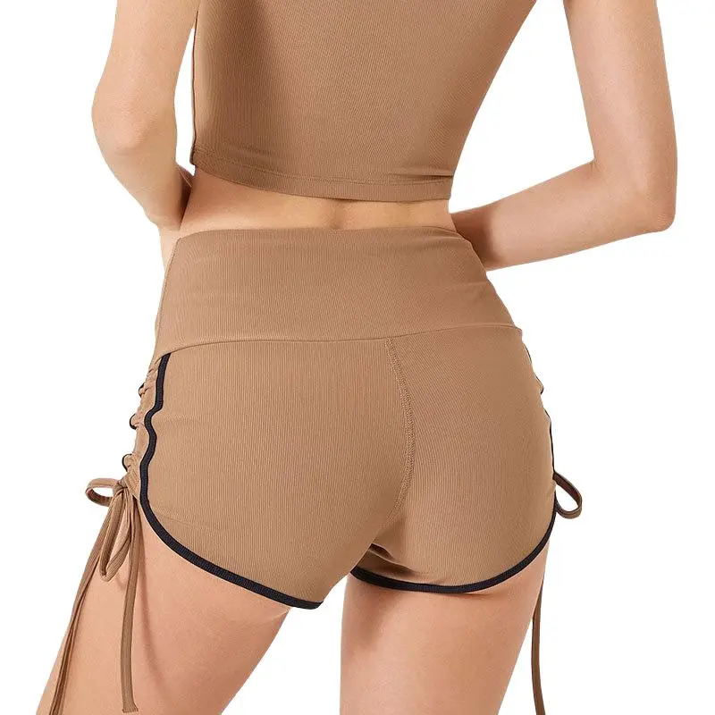 GUAILILUOLI Yoga Shorts Women's-1
