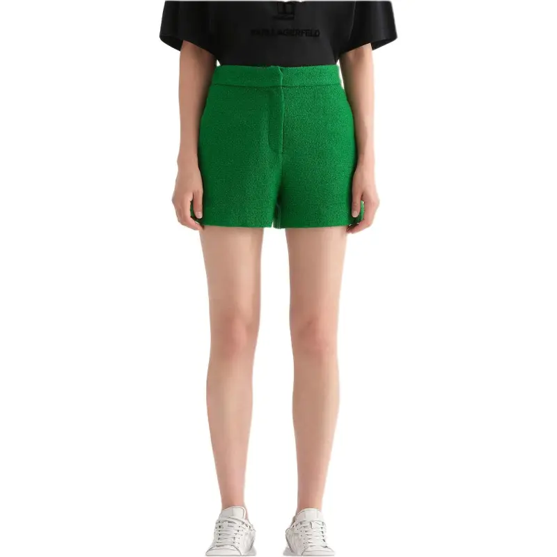 KARL LAGERFELD SS23 Casual Shorts Women's Green-3