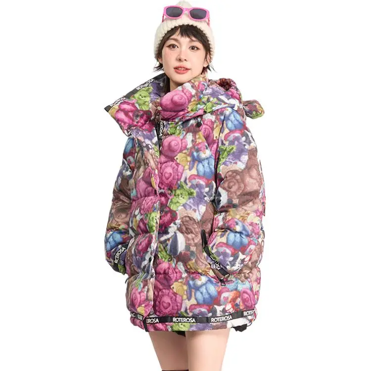 LALABOBO Down Jacket Women's Pink-3