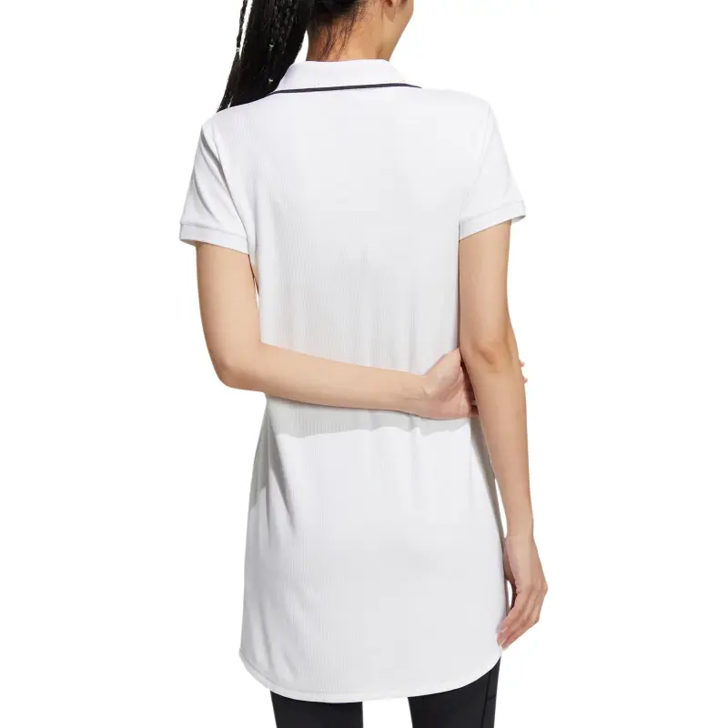 Adidas Short-Sleeved Dresses Women's White-2