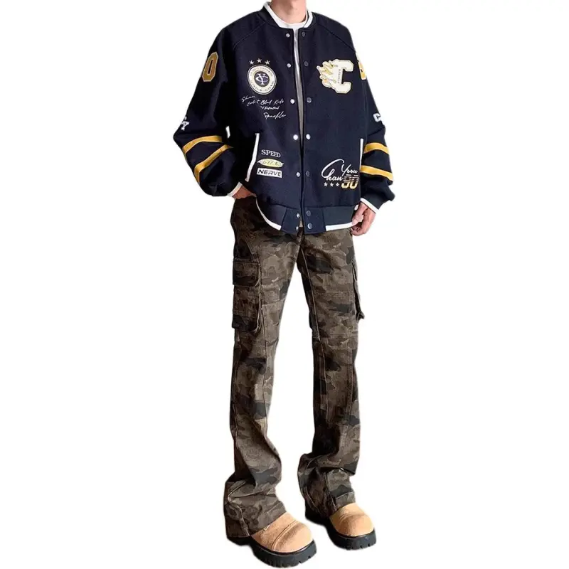 DAFK Casual Pants Unisex Camouflage -4