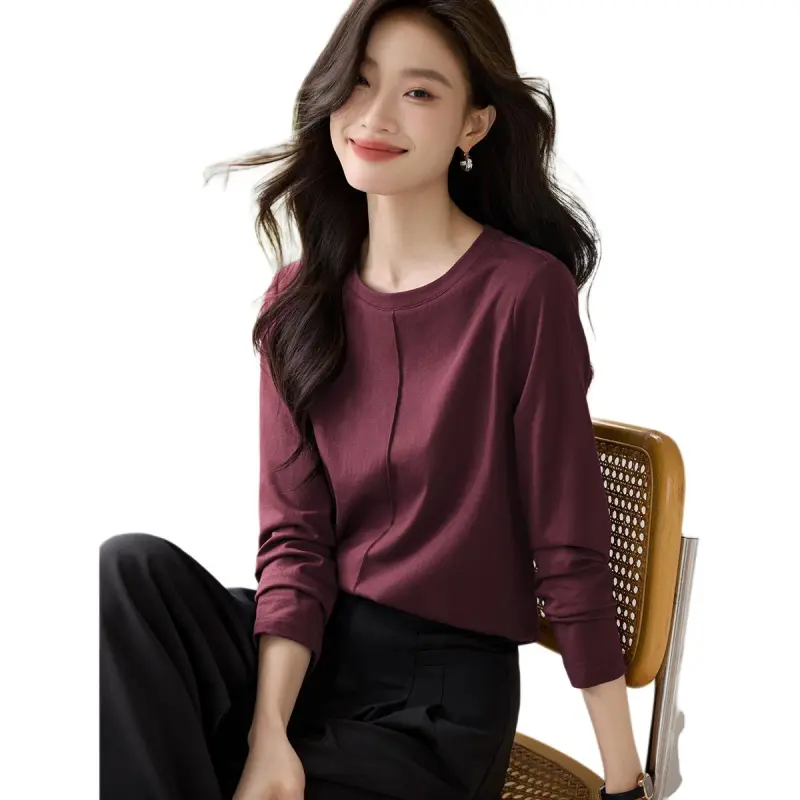 Mo Han Yi Mei T Shirt Women's Red-1