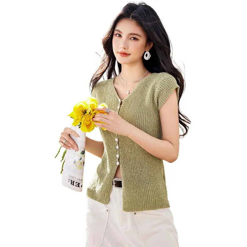 La Chapelle Knitwear Women's Green-3