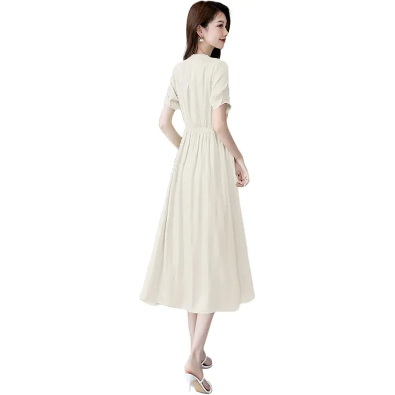 TEME Short Sleeved Dress Women's-12