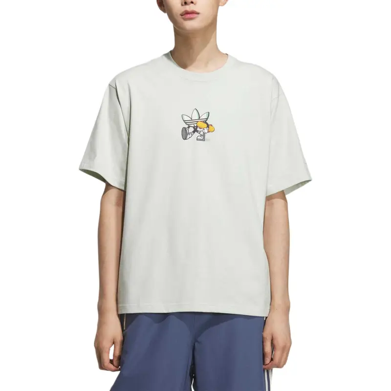 Adidas Originals Sportlife T Shirt Men's Gray-1