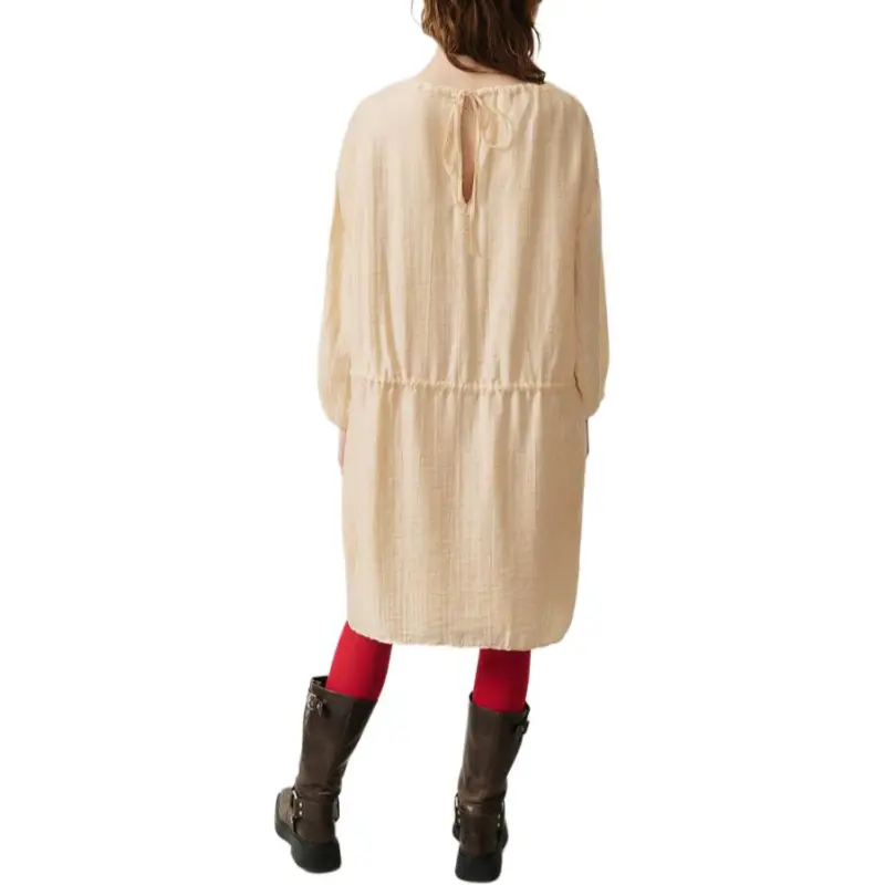 AMERICAN VINTAGE A.M FW24 DRESS DETOWN Long-Sleeved Dresses Women's Cheesecake-4