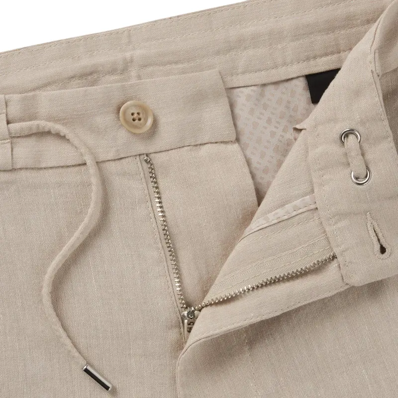 HUGO BOSS Drawstring Chino Shorts-5