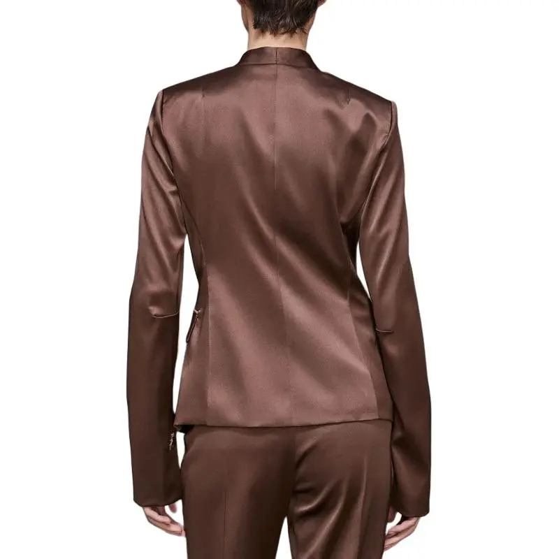 Patrizia Pepe Satin Jacket-2
