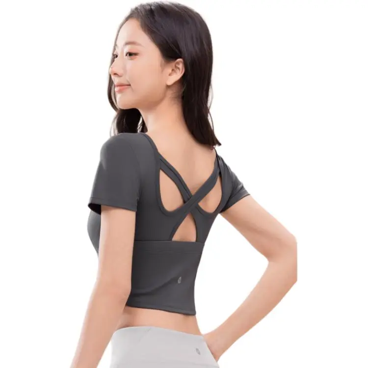 361° Yoga T Shirt Women's Wisteria Gray-1