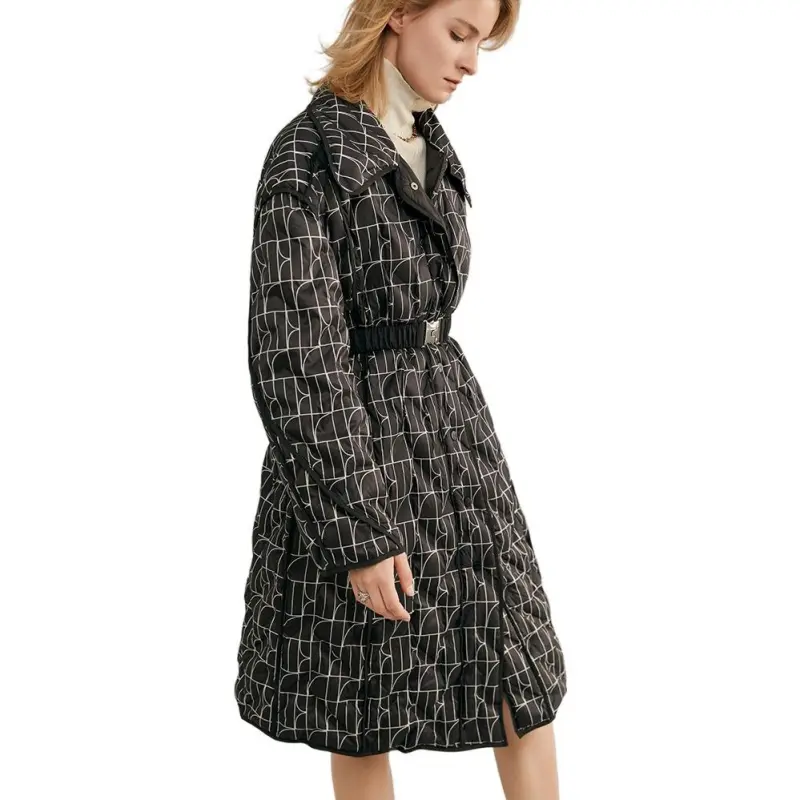 ELLE Down Jackets Women's Black-3
