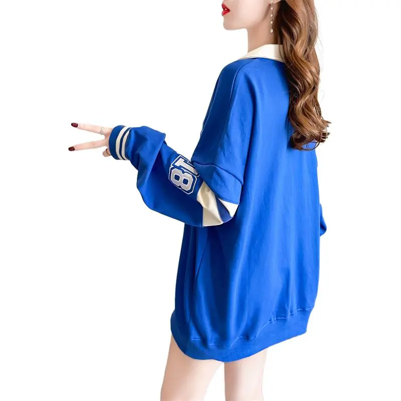 Flowers In Water Sweatshirt Women's-5