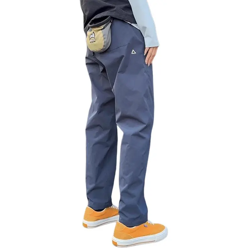 DARK HORSE Casual Pants Unisex Navy Blue-2