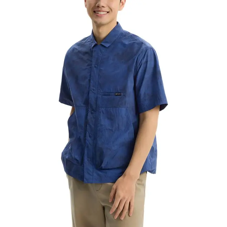 Columbia HIKE365 Shirt Men's Blue-3