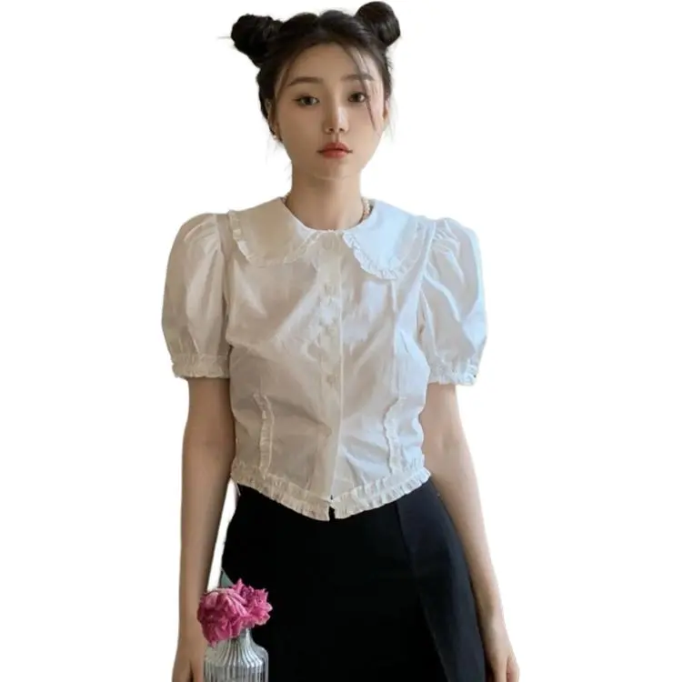 Mu Qingqing Shirts Women's White-2