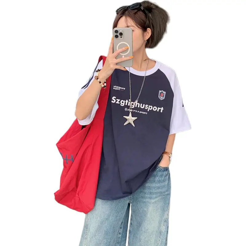 Dior Beauty T Shirts Women's Blue-5