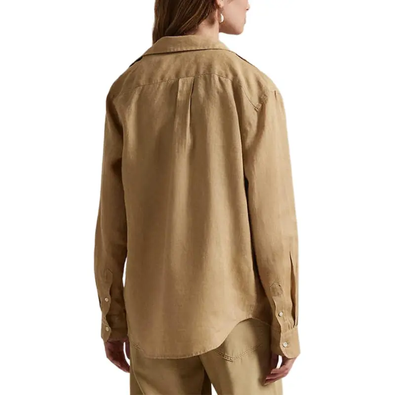Polo Ralph Lauren FW24 Shirt Women's Brown-3
