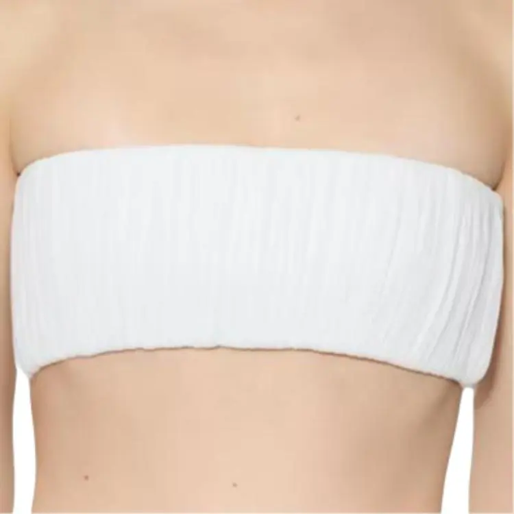 Alaia Pleated Cropped Bralette-4