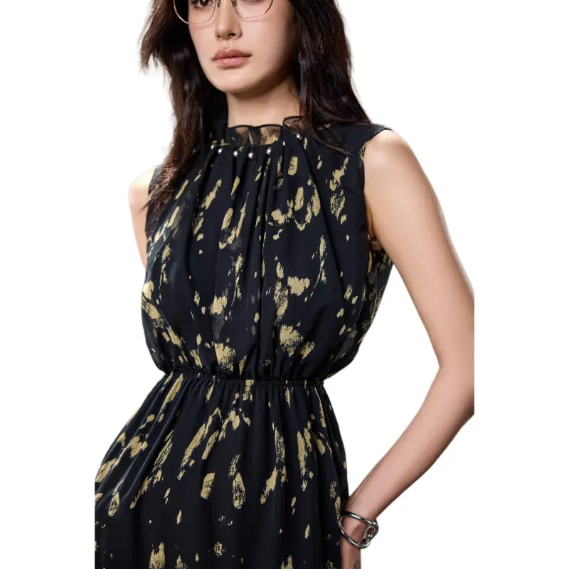 AUI Sleeveless Dresses Women's Black-2