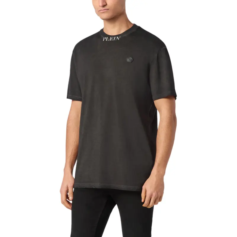 PHILIPP PLEIN Basic Old Dye T shirt-1