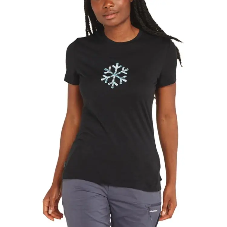 Icebreaker T-Shirt Women's Pure Black-1