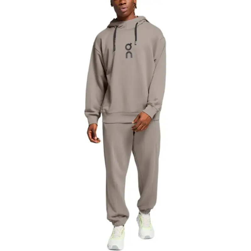 On Club Hoodie Sweatshirt Men's Graphite Gray-2