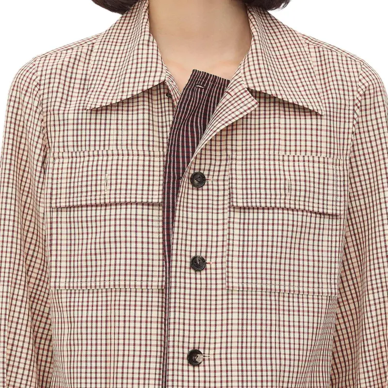 Bottega Veneta Check Shirt-4