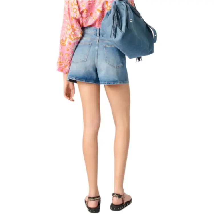 Maje Denim Shorts-2