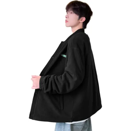 Tonlion Velvet Jackets Men