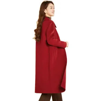 Mylan Spring, Fall, Winter Coat Loose Fit Women's Red Collection Brand, Stay Updated With Event Alerts