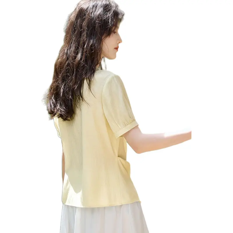 XWI Shirts Women's Yellow Cream-1