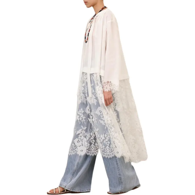 Zimmermann Long Sleeved Dress Women's Ivory White-6