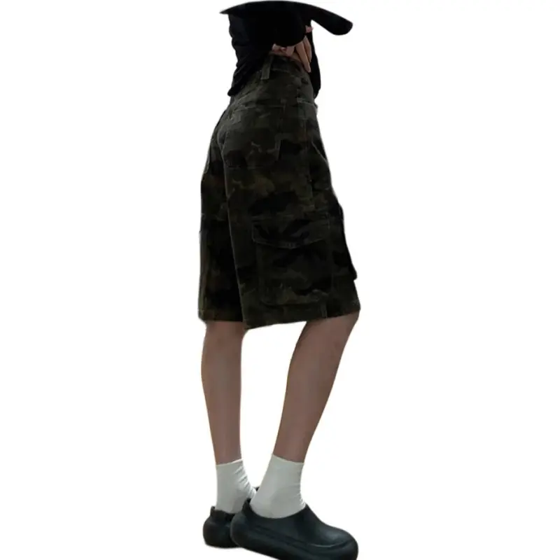 CORNILOT Cargo Shorts Unisex Camouflage-2
