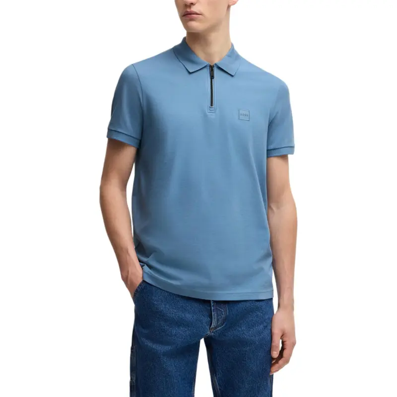 HUGO BOSS Piqué Polo Shirt-3