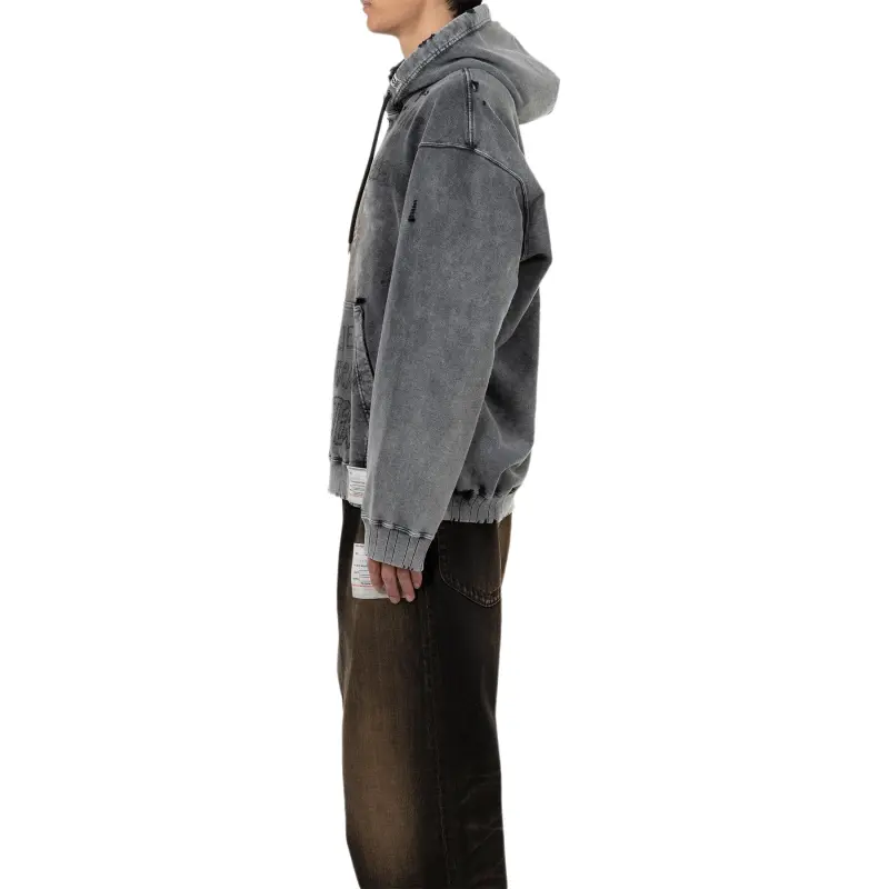 Maison Mihara Yasuhiro Bleached Hoodie-5