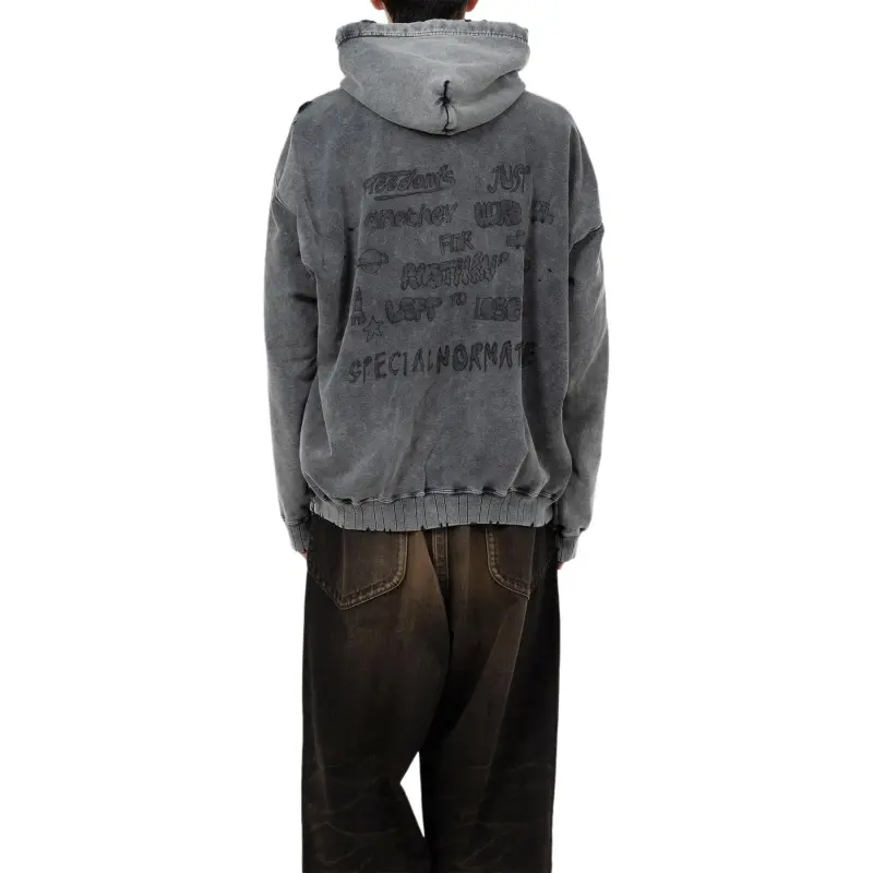 Maison Mihara Yasuhiro Bleached Hoodie-3