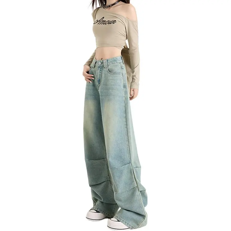Kazakhstan Jeans Women's Nostalgic Blue-1