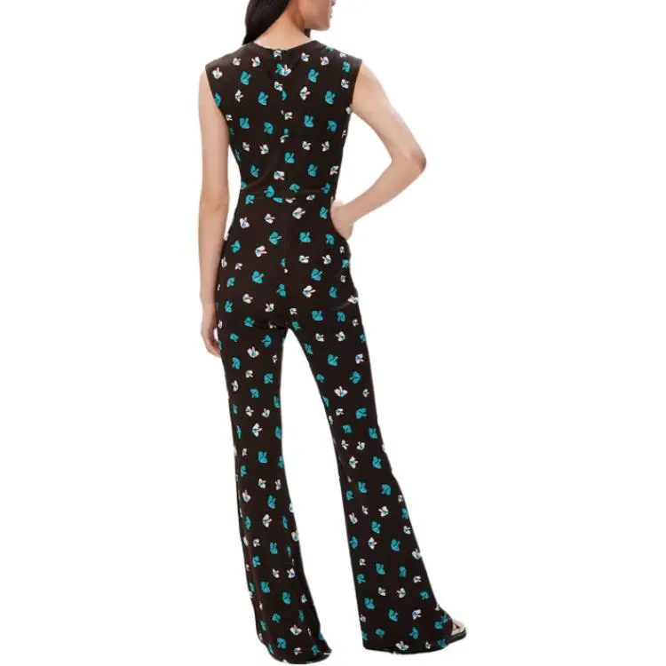 Diane Von Furstenberg Jumpsuit Women's Black-3