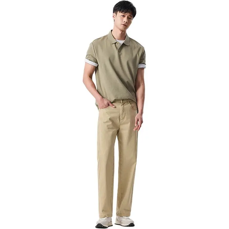 Red bean Casual Pants Men-7