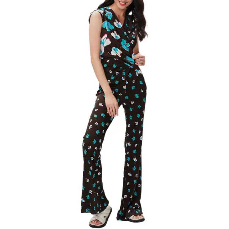 Diane Von Furstenberg Jumpsuit Women's Black-2