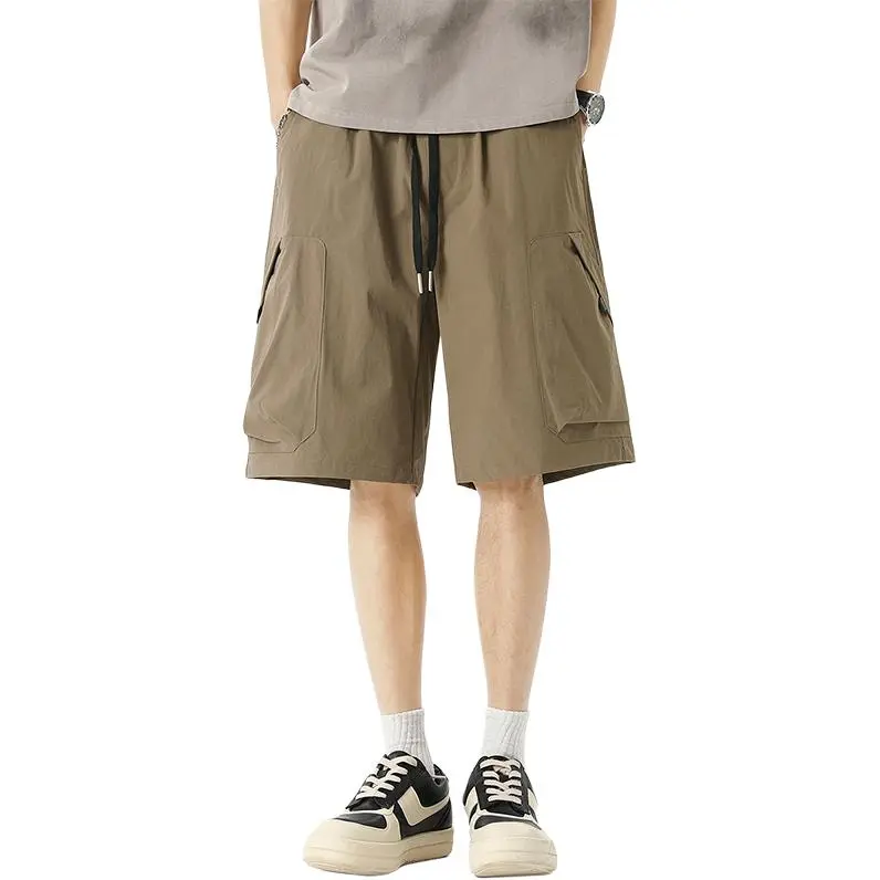 WOOD SOON Outdoor Casual Trendy Brand Japanese Style Sports Knee Length Pants Unisex-1