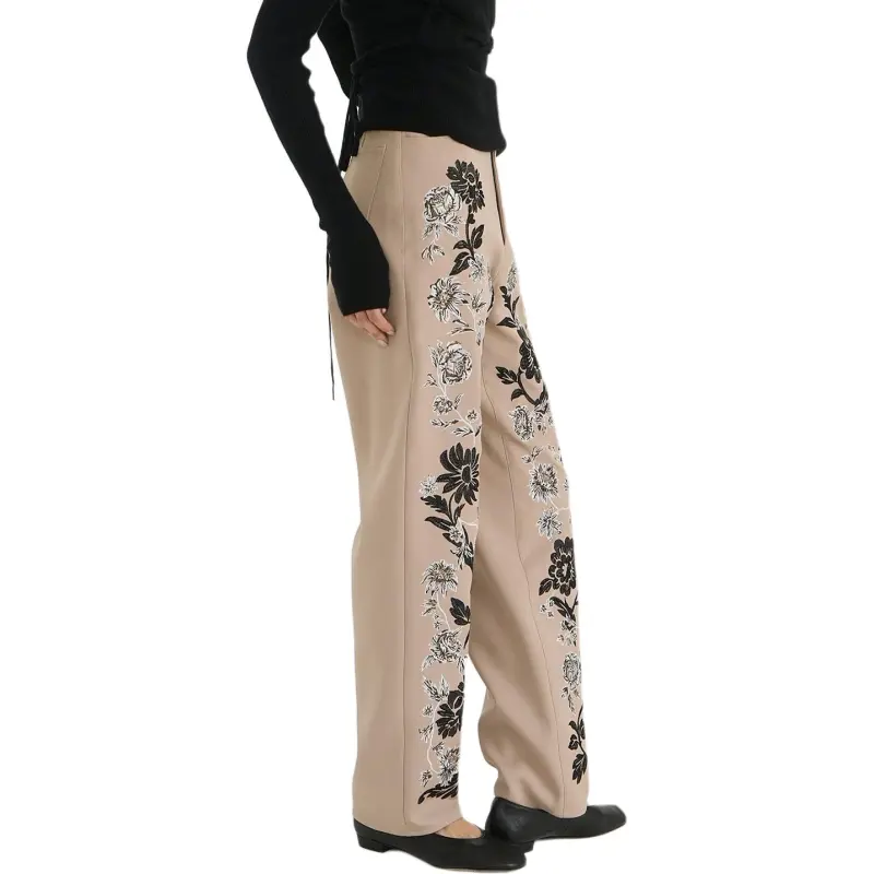 CLANE Casual Pants Women's Light Umber-4
