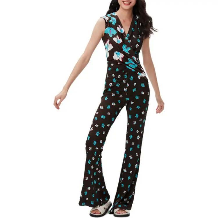 Diane Von Furstenberg Jumpsuit Women's Black-1
