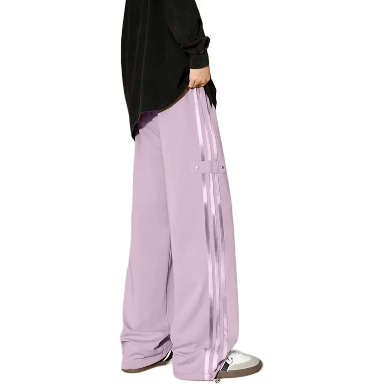 NEAR HERE Casual Pants Unisex Lotus Color-2