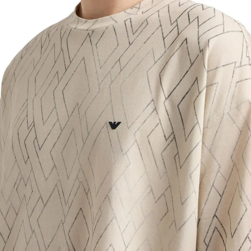 EMPORIO ARMANI T Shirt Men's Beige-4